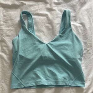 lululemon Light Blue V-Neck tank